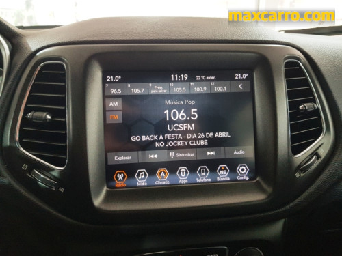 Foto do veículo Jeep COMPASS LONGITUDE 2.0 4x2 Flex 16V Aut. 2018/2017 ID: 89441