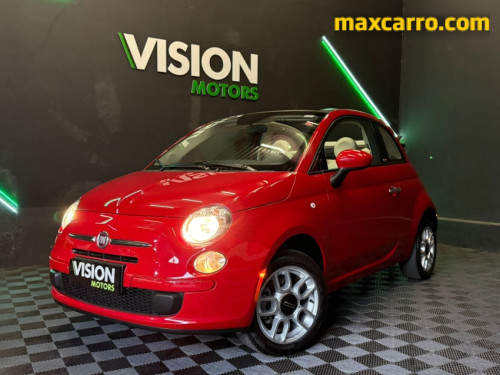 Foto do veículo Fiat 500 Cabrio Dualogic Flex 1.4 8V 2014/2014 ID: 89599