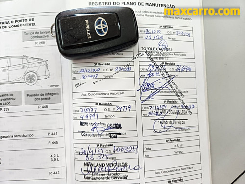 Foto do veículo Toyota PRIUS 1.8 16V 5p Aut. (Híbrido) 2018/2017 ID: 89644